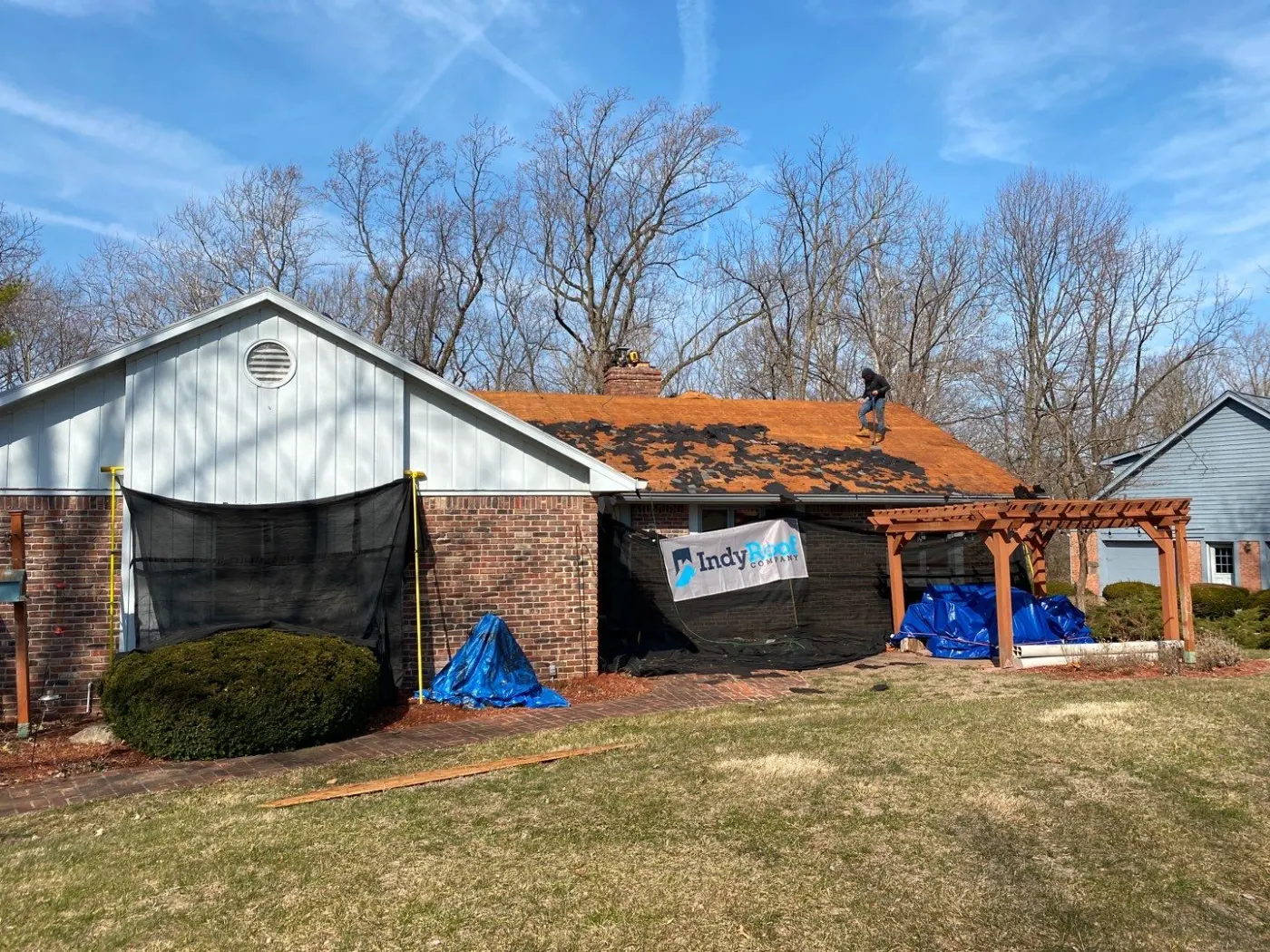 Siding installation documented in Bellwood