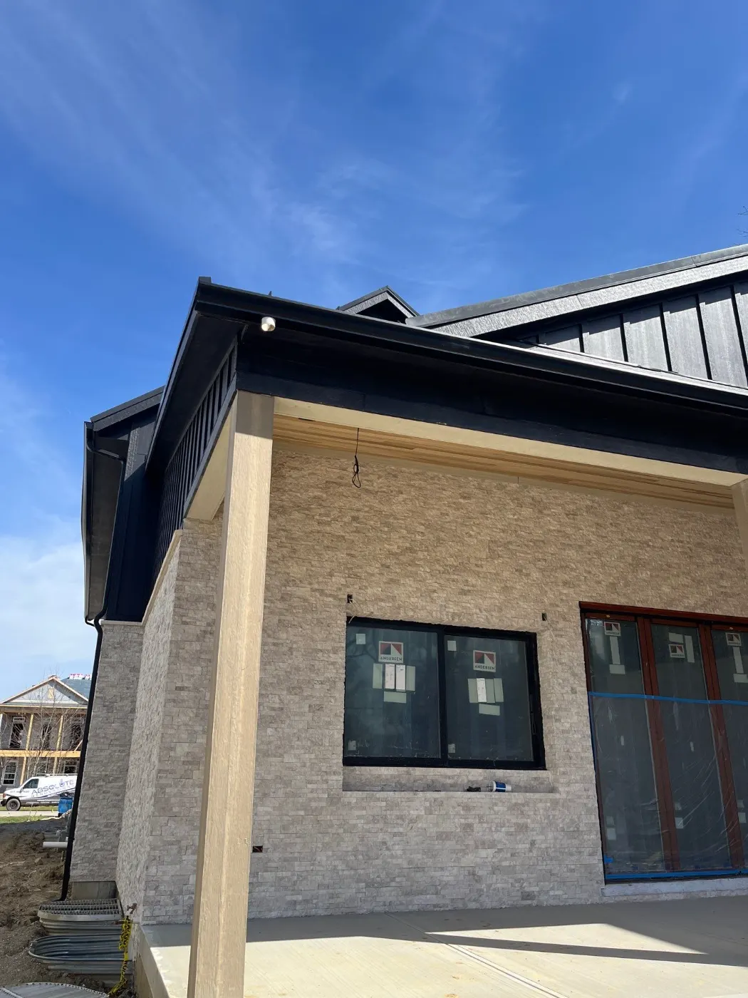 Soffit and fascia work in Bellwood